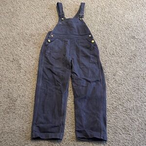 Dark purple Big Bud Press Overalls with Gold Buttons XS